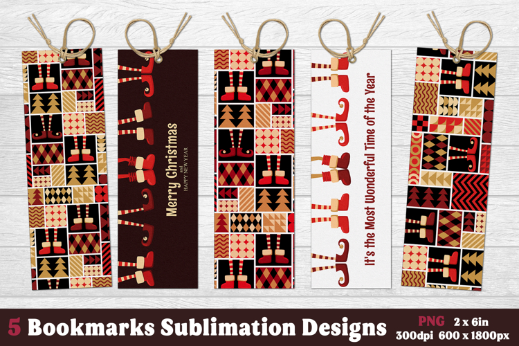 Printable Christmas Bookmark Image 14