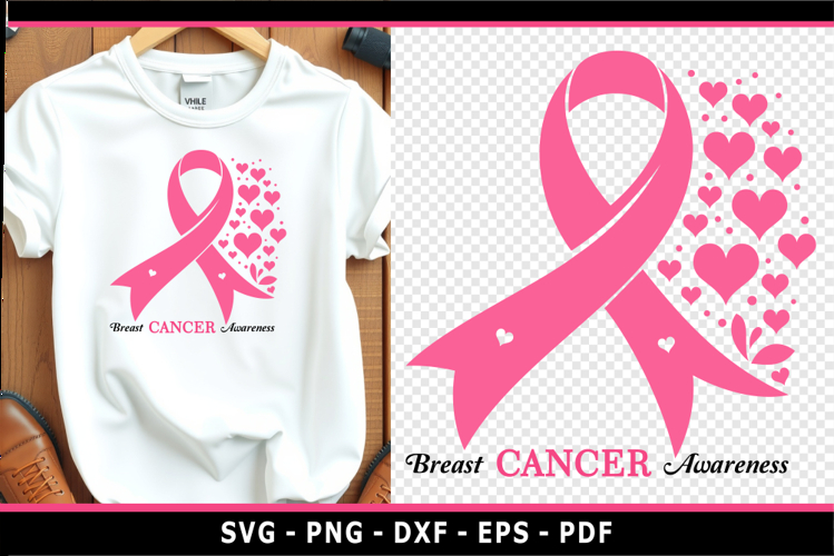 Breast Cancer Awareness SVG, Breast Cancer PNG Shirt Designs