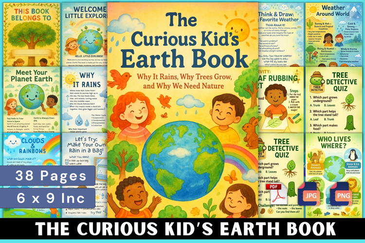 The Curious Kid’s Earth Book