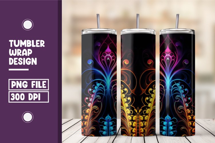 Ethereal Power Tumbler Wrap Design example image 1