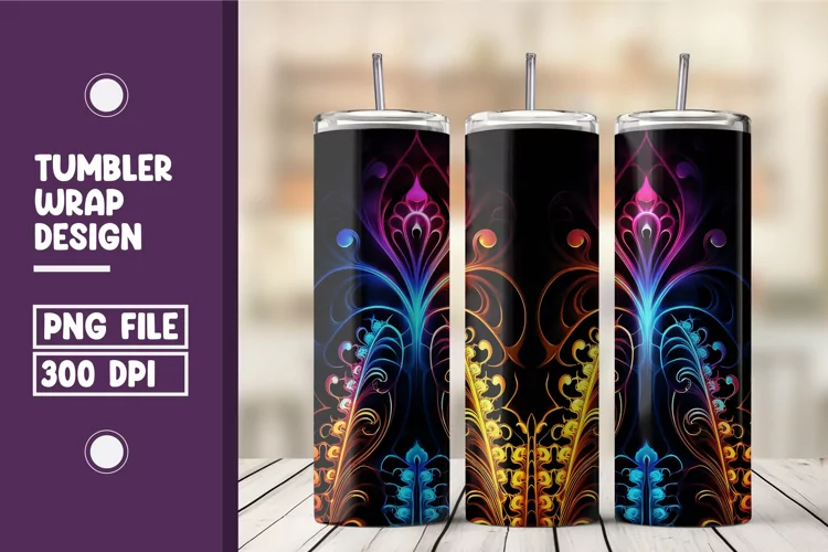 Ethereal Power Tumbler Wrap Design