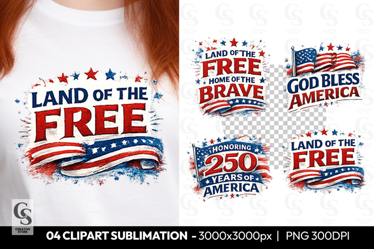 Patriotic Freedom Clipart PNG
