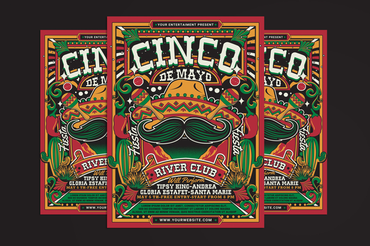 Cinco De Mayo Flyer