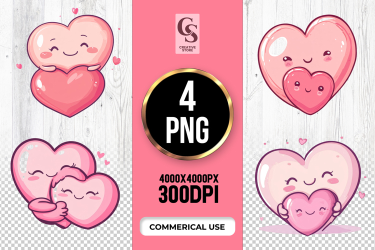 Kawaii Heart Png Image 11