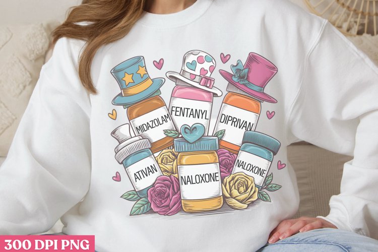 Nurse Sublimation Designs Image 11