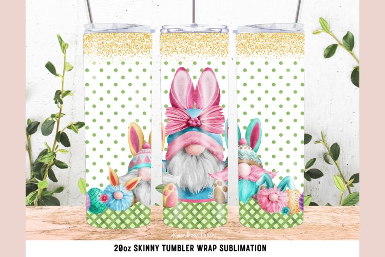 Easter Gnome Tumbler Png, Easter Tumbler, 20oz Skinny Tumbler Sublimation  Designs, Easter, Glitter, Tumbler Png, Tumbler Sublimation Designs