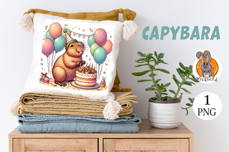 capybara , birthday,cake
