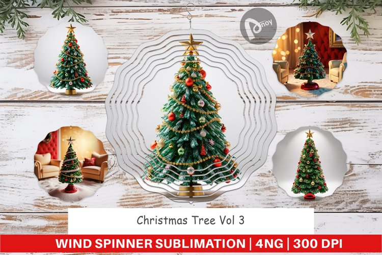 Wind Spinner Christmas Tree