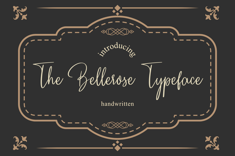 The Bellerose typeface
