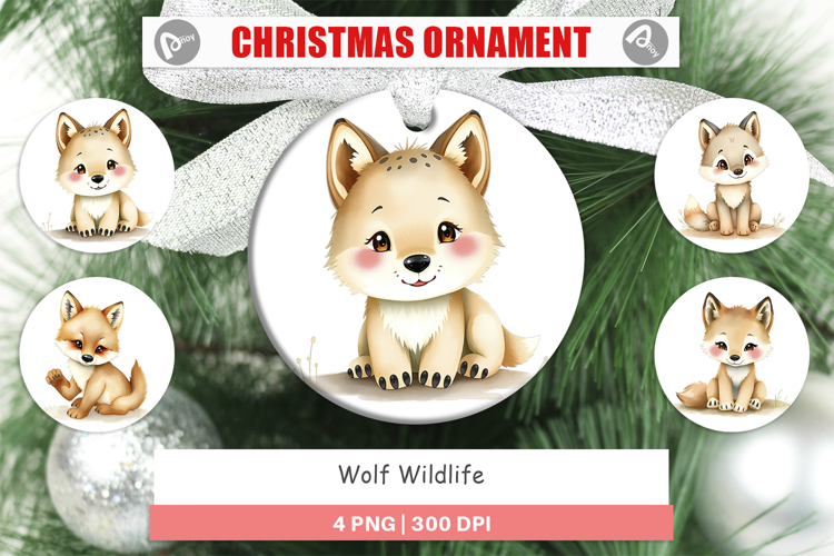 Ornament Wolf Wildlife