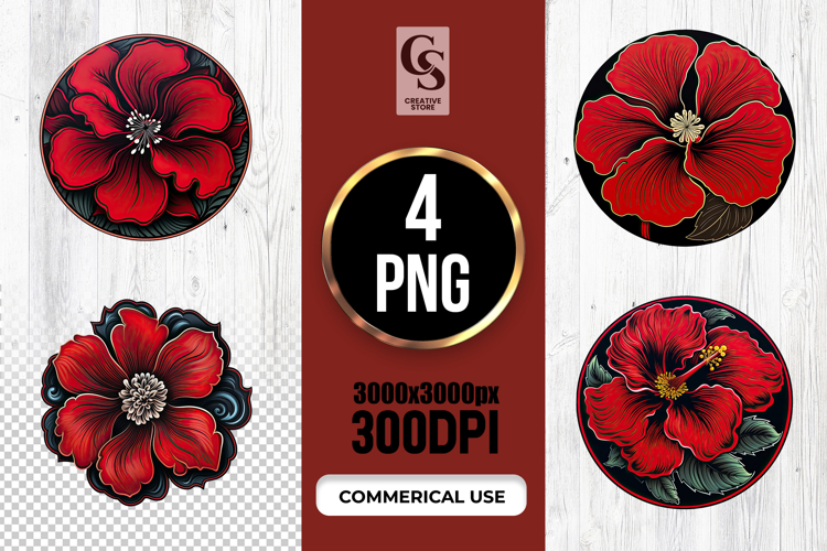 Red Circle Clipart Image 16