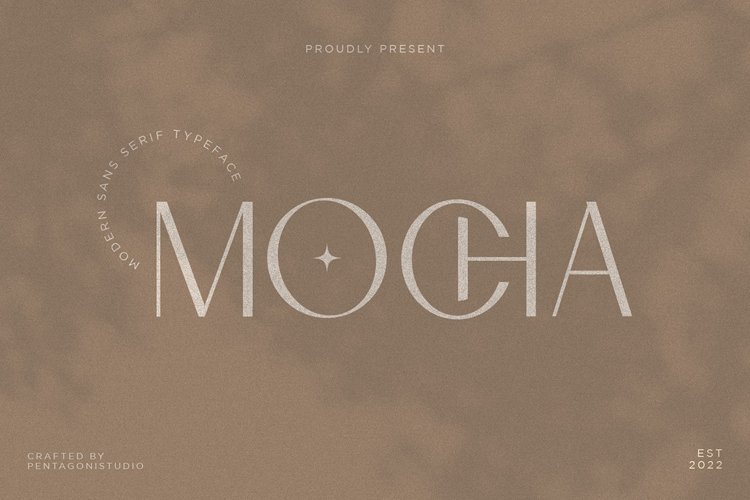 Mocha | Modern Display Sans example image 1