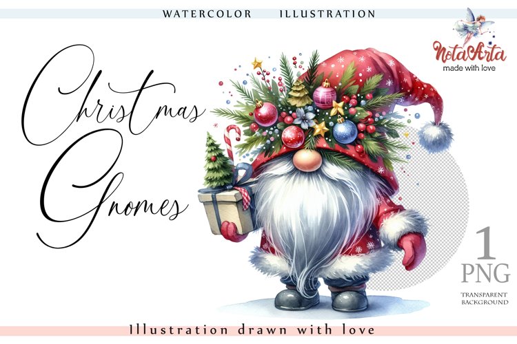 Gnomes Christmas trees example image 1