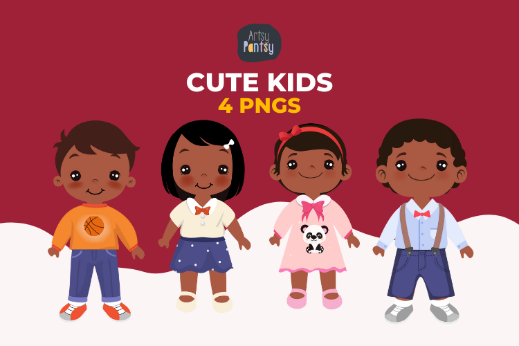 School Kids Clipart Image 14