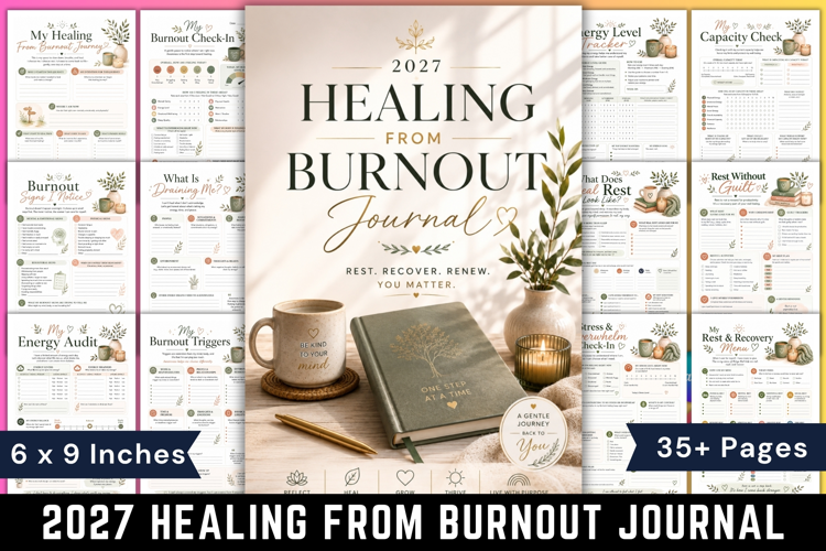 2027 Healing From Burnout Journal
