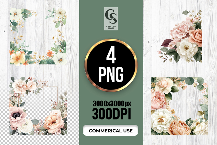 Rose Border Png Image 5