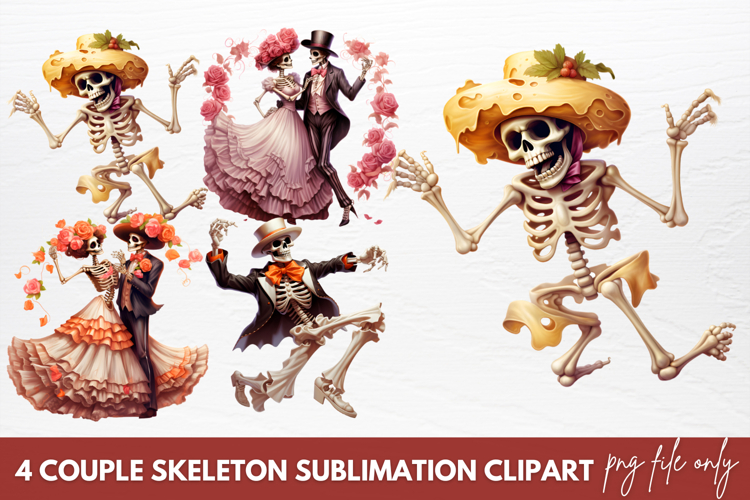 Skeleton Clipart Image 4