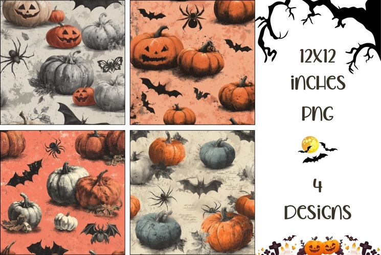 Spooky Halloween Backgrounds, Halloween Pumpkins PNG