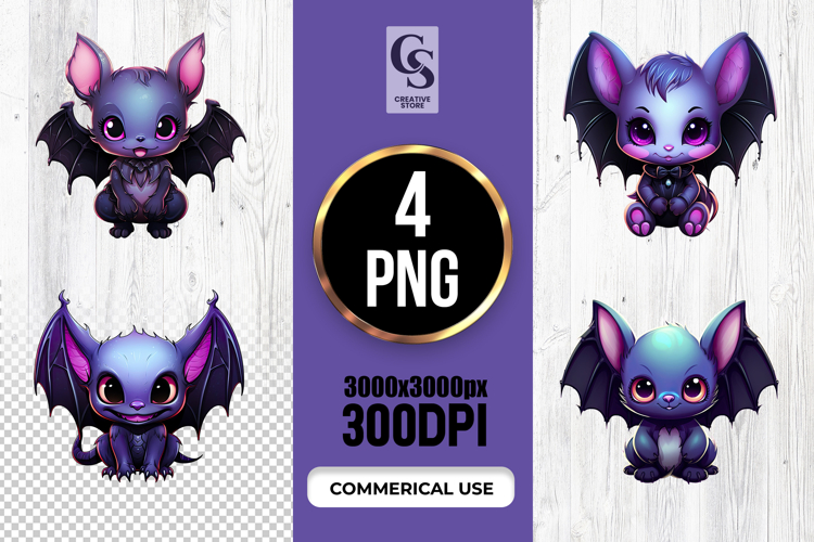Cute Bat Clipart