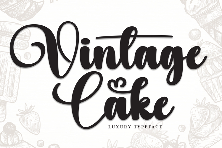 Vintage Cake example image 1