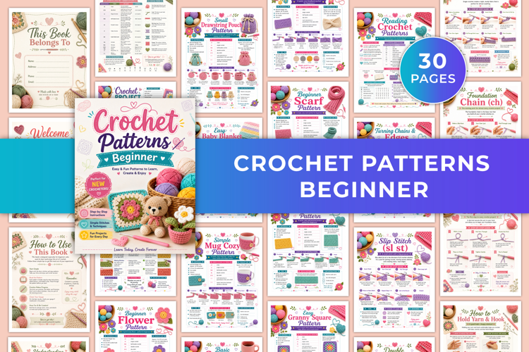 Crochet Patterns for Beginners | Easy Crochet Projects