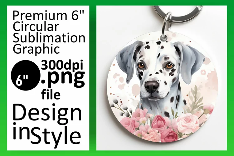 Adorable Watercolor Dog Ornament