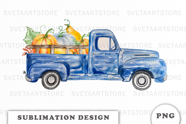 Watercolor Pumpkins Track composition png