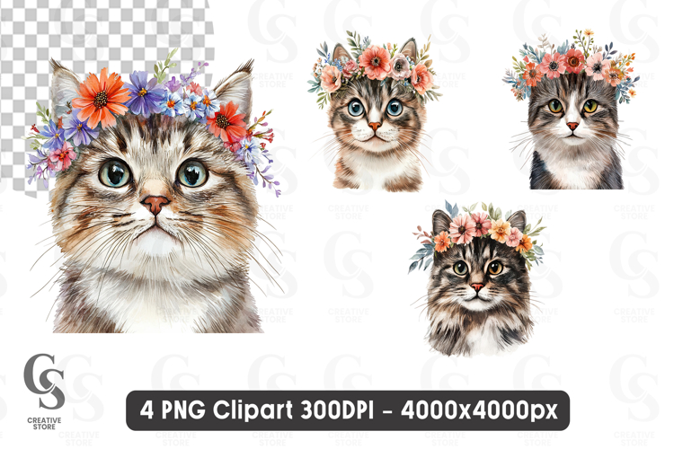 Vintage Cat Illustration Image 11