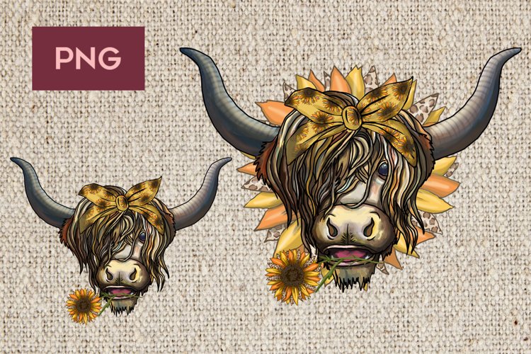 Alpine Cow, Sunflower,Flower Cow boho Sublimation T-shirt De