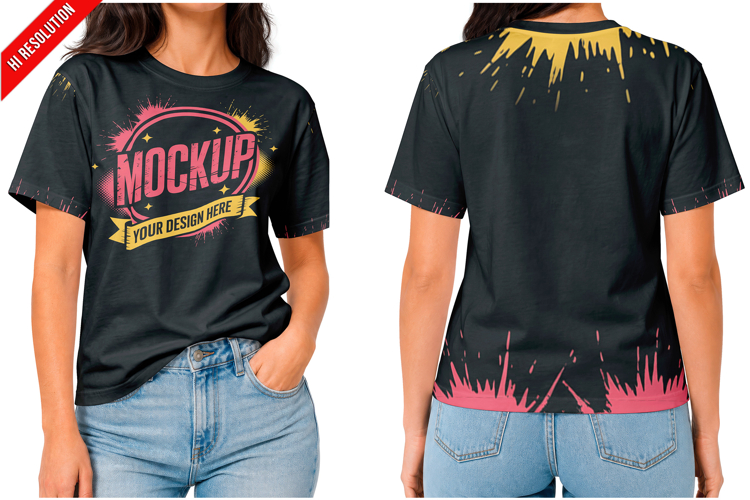 T Shirt Studio Mockup