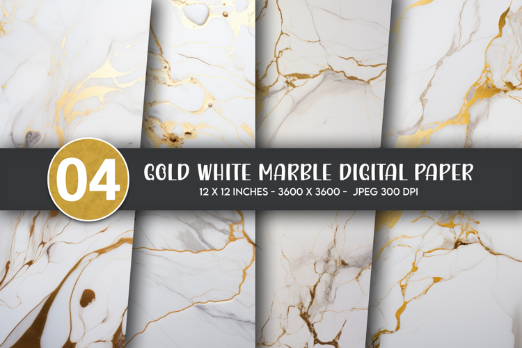 White Marble Background Image 7
