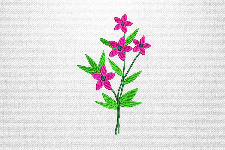 Leaf Embroidery Image 14