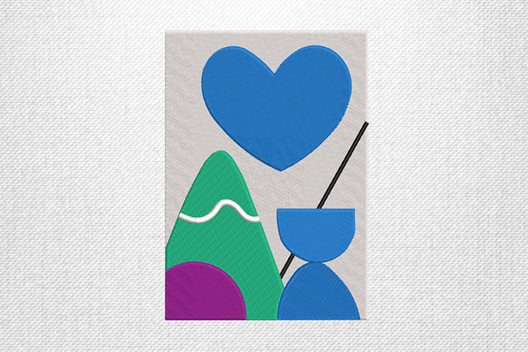 Abstract Embroidery Image 2