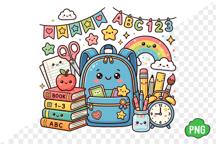 Back to School PNGs Image 3