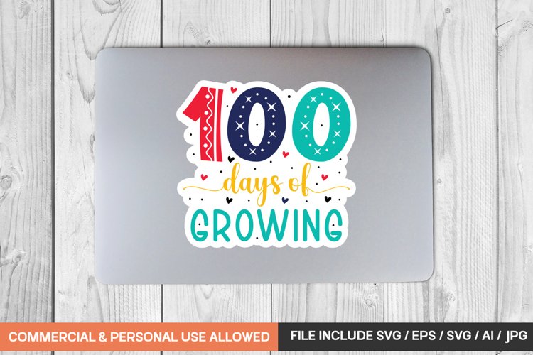 100 Days SVGs Image 14
