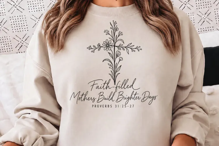 Motherhood Is Kingdom Work PNG, Proverbs 31 Christian Mom PN