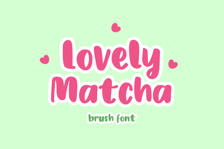 Lovely Matcha Font