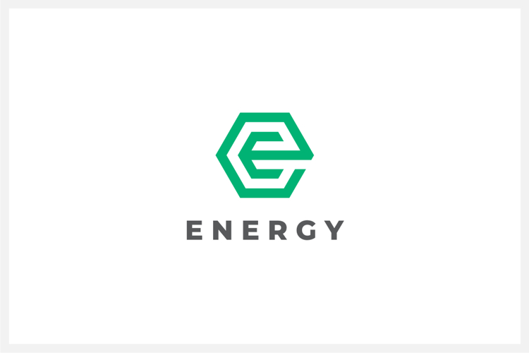 Hexagon Letter E Logo Design Vector Template