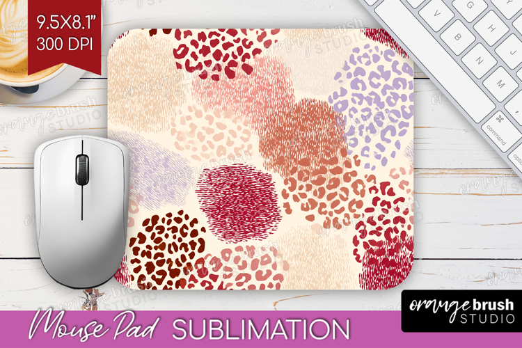 Abstract Mouse Pad Sublimation - Modern Texture Mousepad PNG