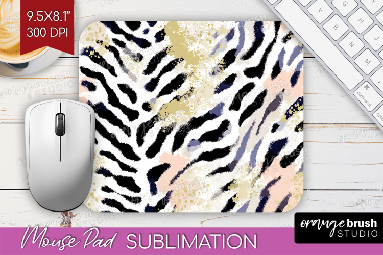 Abstract Mouse Pad Sublimation - Modern Texture Mousepad PNG