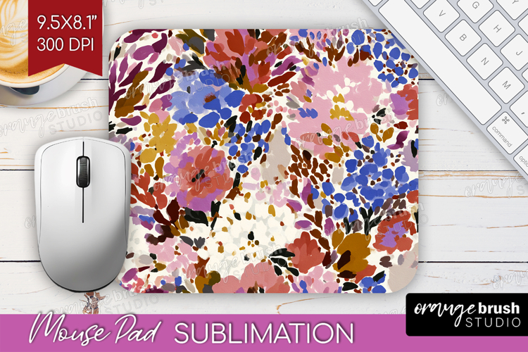 Abstract Mouse Pad Sublimation - Modern Texture Mousepad PNG