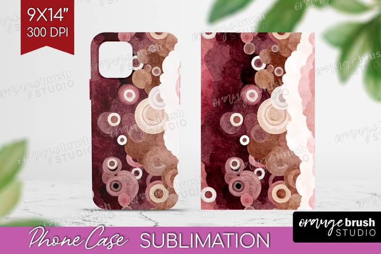 Abstract Phone Case PNG - Modern Texture Case PNG