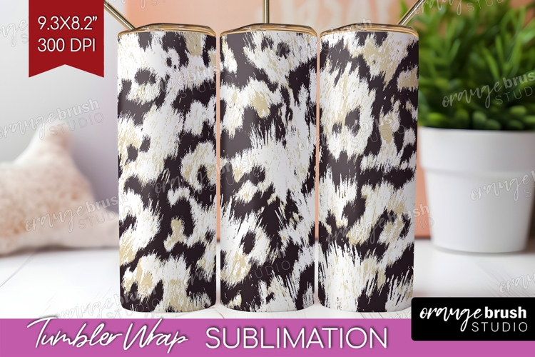 Abstract Tumbler Wrap - Modern Texture Tumbler PNG