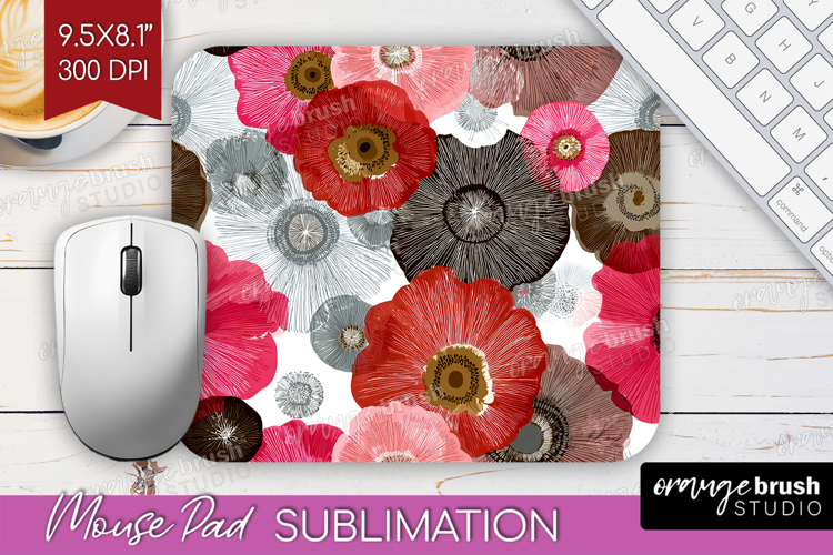 Abstract Mouse Pad Sublimation - Modern Texture Mousepad PNG