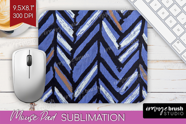 Abstract Mouse Pad Sublimation - Modern Texture Mousepad PNG