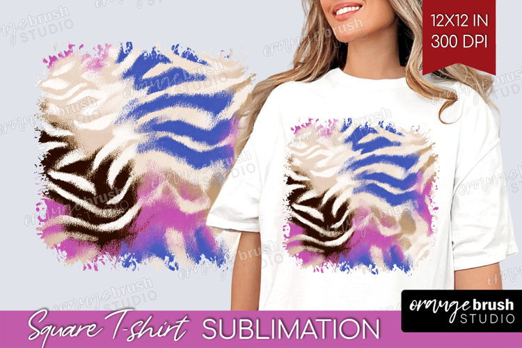 Abstract Square Tshirt Background - Modern Texture PNG