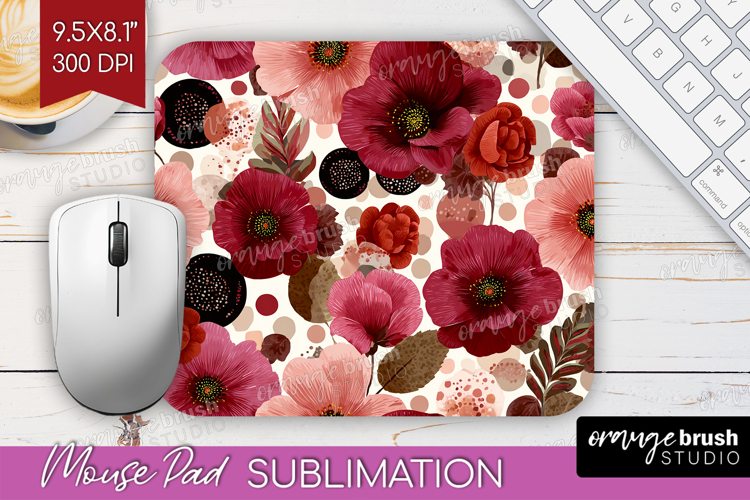 Abstract Mouse Pad Sublimation - Modern Texture Mousepad PNG