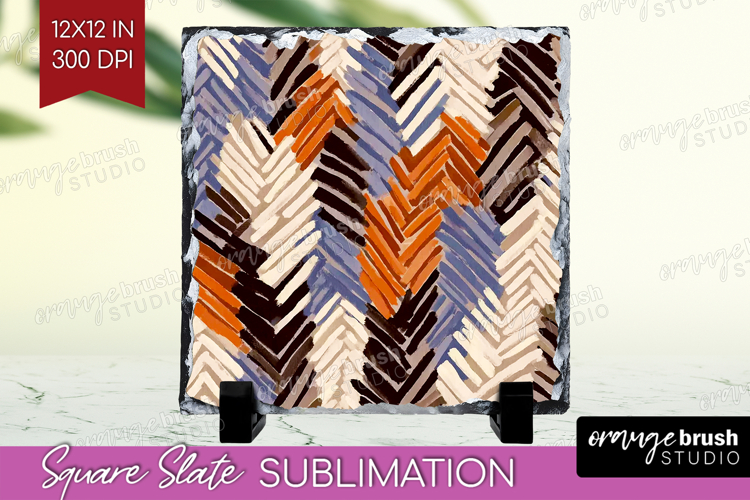 Abstract Slate PNG - Modern Texture Square Slate Sublimation