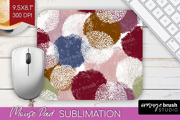 Abstract Mouse Pad Sublimation - Modern Texture Mousepad PNG