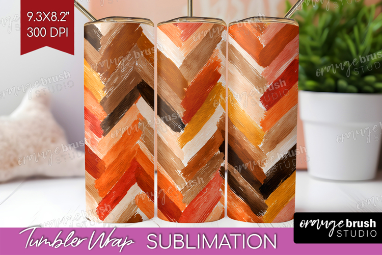 Abstract Tumbler Wrap - Modern Texture Tumbler PNG